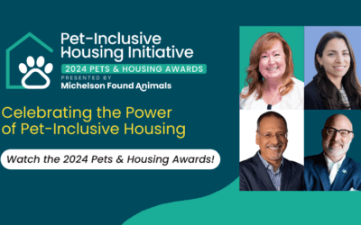 Watch the 2024 Pets & Housing Awards – Congrats to all the winners!